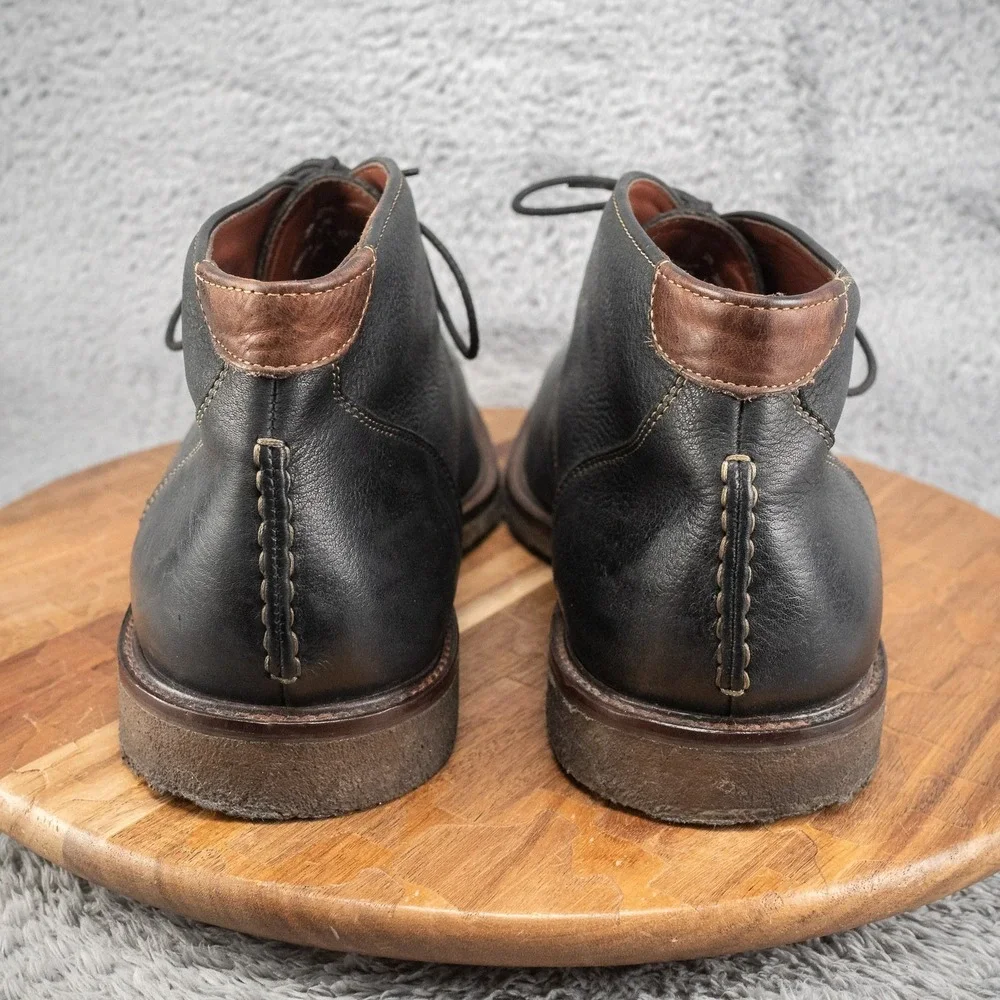 Johnston & Murphy Copeland Chukka Ankle Boots Mens Sheepskin 25-2021 Sz 13 M